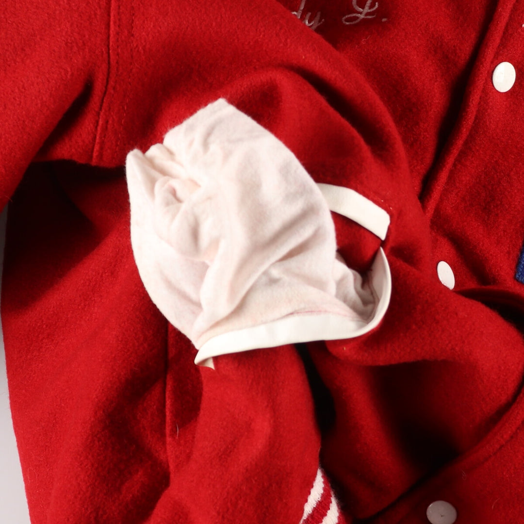 RENNOC Collared Wool Stadium Jacket Award Jacket Varsity Jacket Men's L /eaa387510