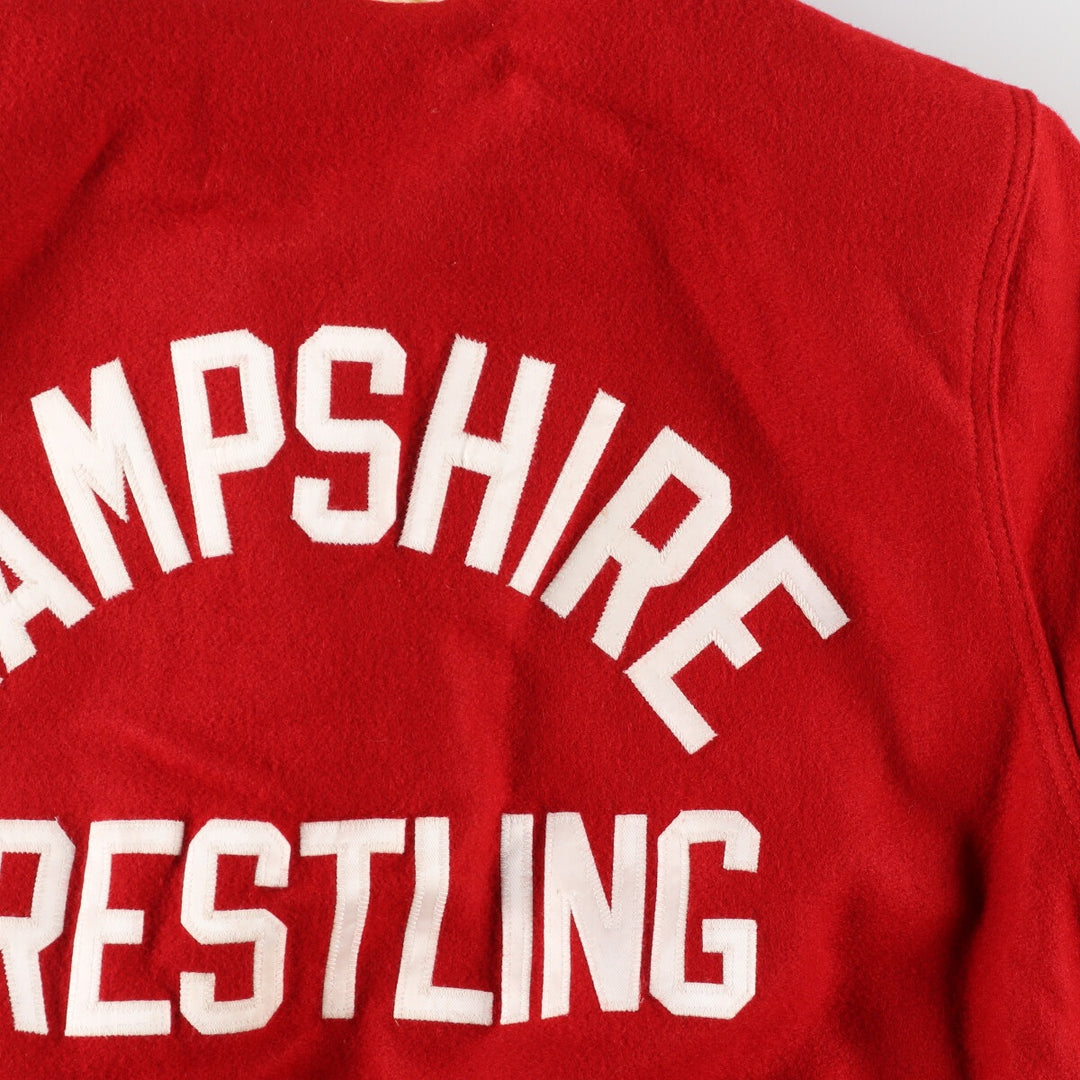 RENNOC Collared Wool Stadium Jacket Award Jacket Varsity Jacket Men's L /eaa387510