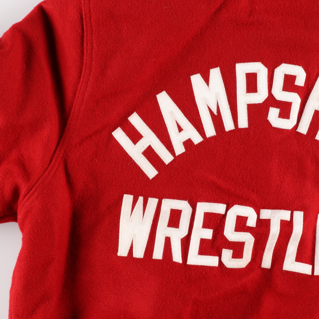 RENNOC Collared Wool Stadium Jacket Award Jacket Varsity Jacket Men's L /eaa387510