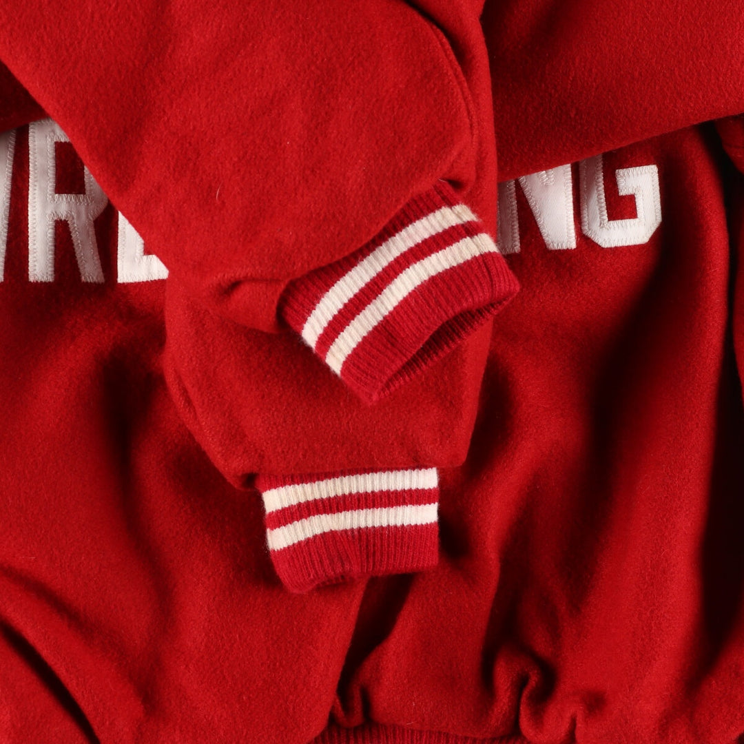 RENNOC Collared Wool Stadium Jacket Award Jacket Varsity Jacket Men's L /eaa387510