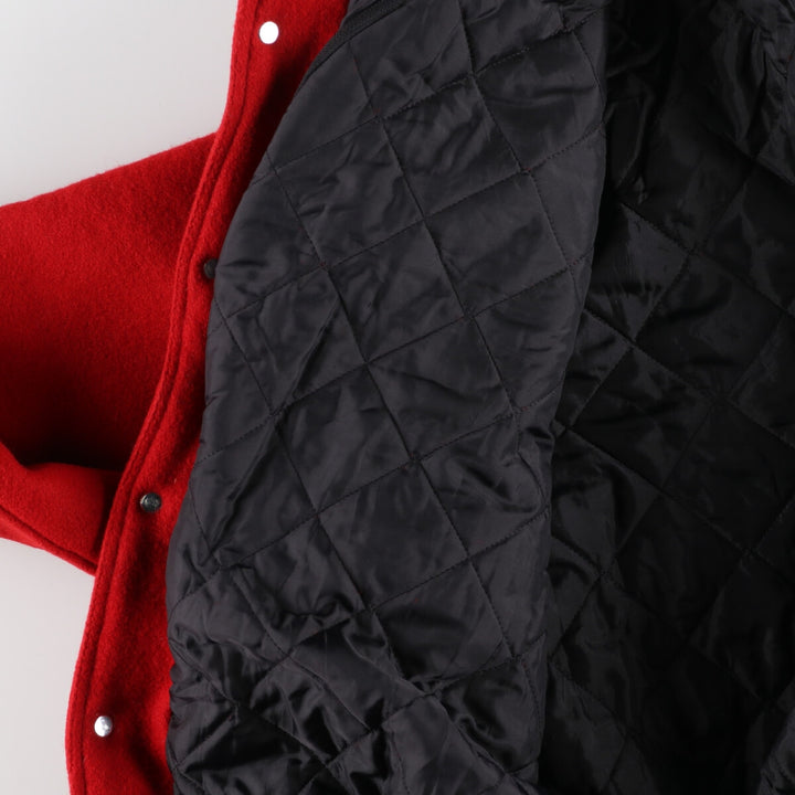 RENNOC Collared Wool Stadium Jacket Award Jacket Varsity Jacket Men's L /eaa387510