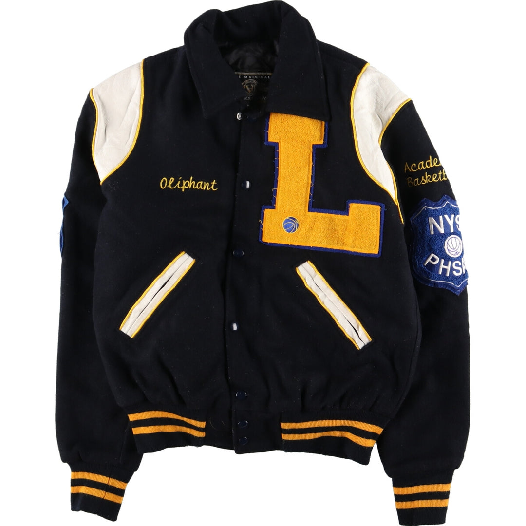 90'S HOLLOWAY Wool Stadium Jacket Award Jacket Varsity Jacket Men's XS Vintage /eaa387511