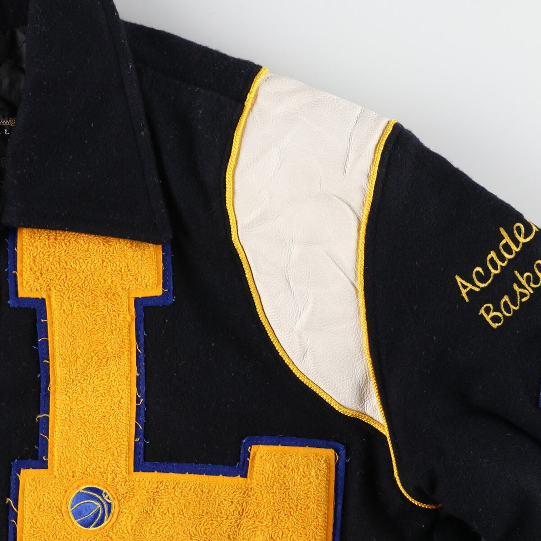 90'S HOLLOWAY Wool Stadium Jacket Award Jacket Varsity Jacket Men's XS Vintage /eaa387511