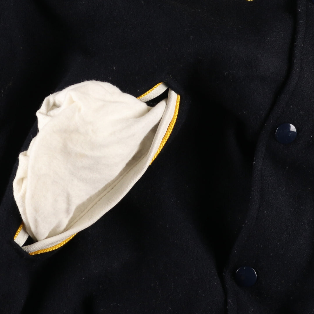90'S HOLLOWAY Wool Stadium Jacket Award Jacket Varsity Jacket Men's XS Vintage /eaa387511