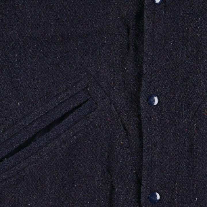 60'S FITT BRO Rabbit Hood Wool Stadium Jacket Award Jacket Varsity Jacket Men's M Vintage /eaa387512