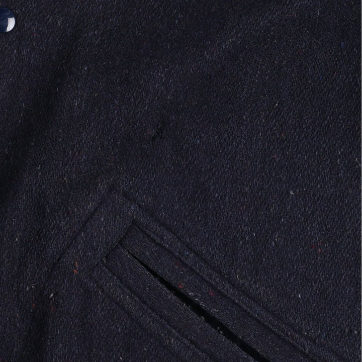 60'S FITT BRO Rabbit Hood Wool Stadium Jacket Award Jacket Varsity Jacket Men's M Vintage /eaa387512