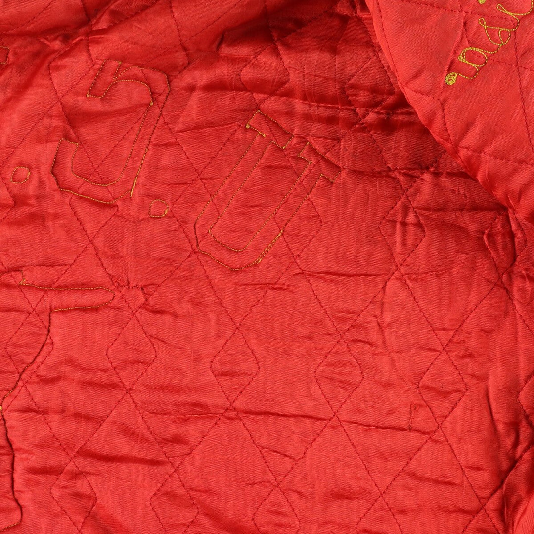 60'S FITT BRO Rabbit Hood Wool Stadium Jacket Award Jacket Varsity Jacket Men's M Vintage /eaa387512