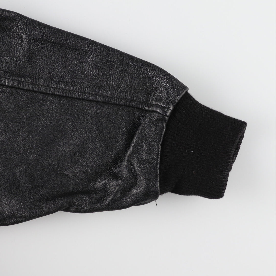 LUNA PIER Leather Sleeve Wool Varsity Jacket Award Jacket Varsity Jacket Made in Canada Men's XL /eaa387529