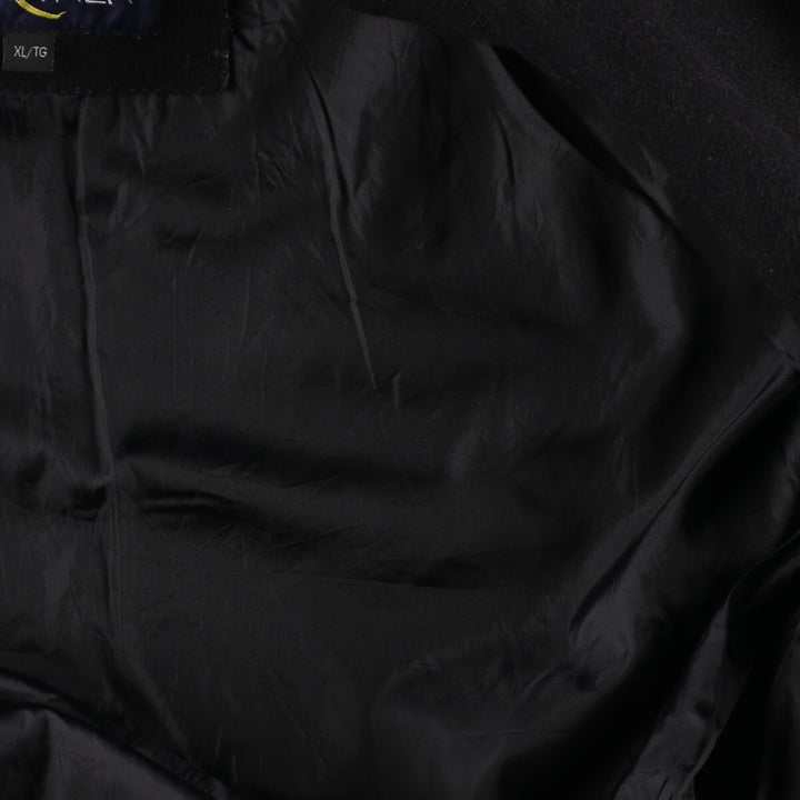 LUNA PIER Leather Sleeve Wool Varsity Jacket Award Jacket Varsity Jacket Made in Canada Men's XL /eaa387529