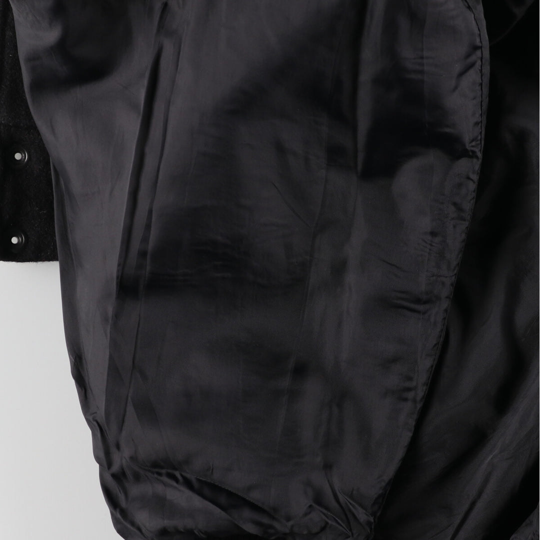 LUNA PIER Leather Sleeve Wool Varsity Jacket Award Jacket Varsity Jacket Made in Canada Men's XL /eaa387529