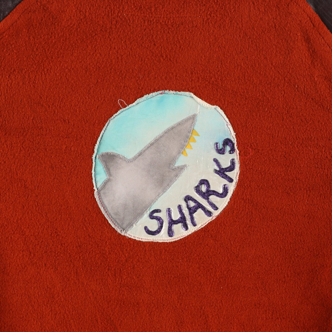 70'S Leather Sleeve Wool Stadium Jacket Award Jacket Varsity Jacket Men's M Vintage /eaa387532