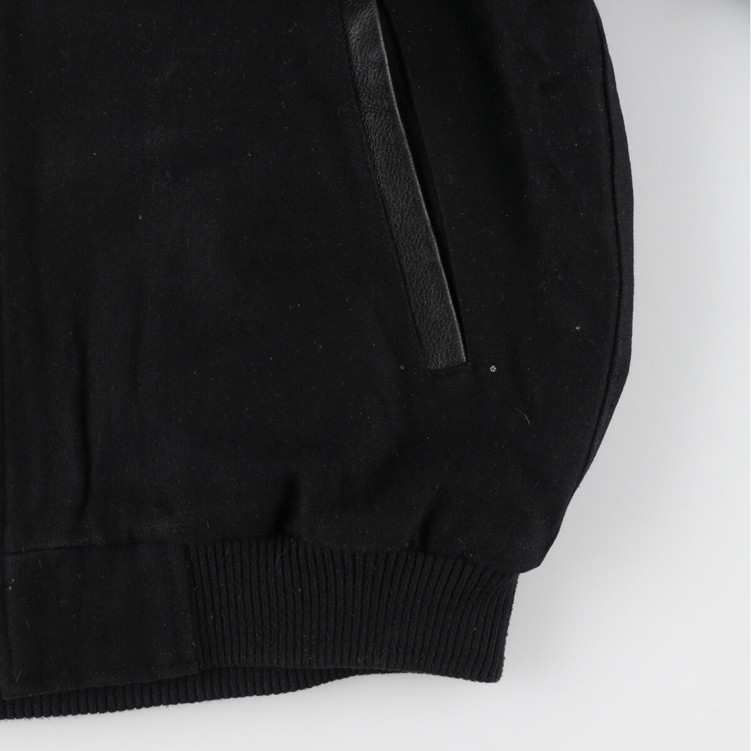 NORTH END Leather Sleeve Wool Varsity Jacket Award Jacket Varsity Jacket Men's M /eaa387550