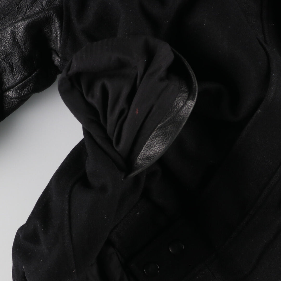 NORTH END Leather Sleeve Wool Varsity Jacket Award Jacket Varsity Jacket Men's M /eaa387550