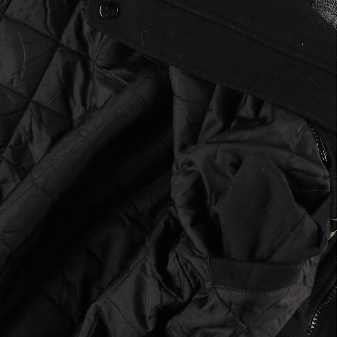 NORTH END Leather Sleeve Wool Varsity Jacket Award Jacket Varsity Jacket Men's M /eaa387550