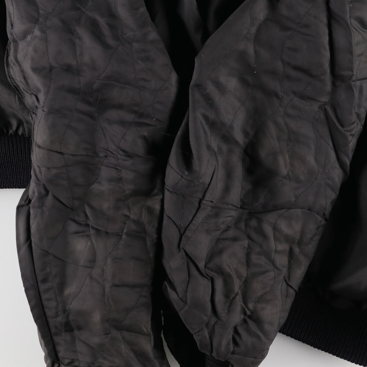 ~90'S THE MEMBERS COLLECTION Sleeve Leather Wool Stadium Jacket Award Jacket Varsity Jacket Men's XXL Vintage /eaa387554