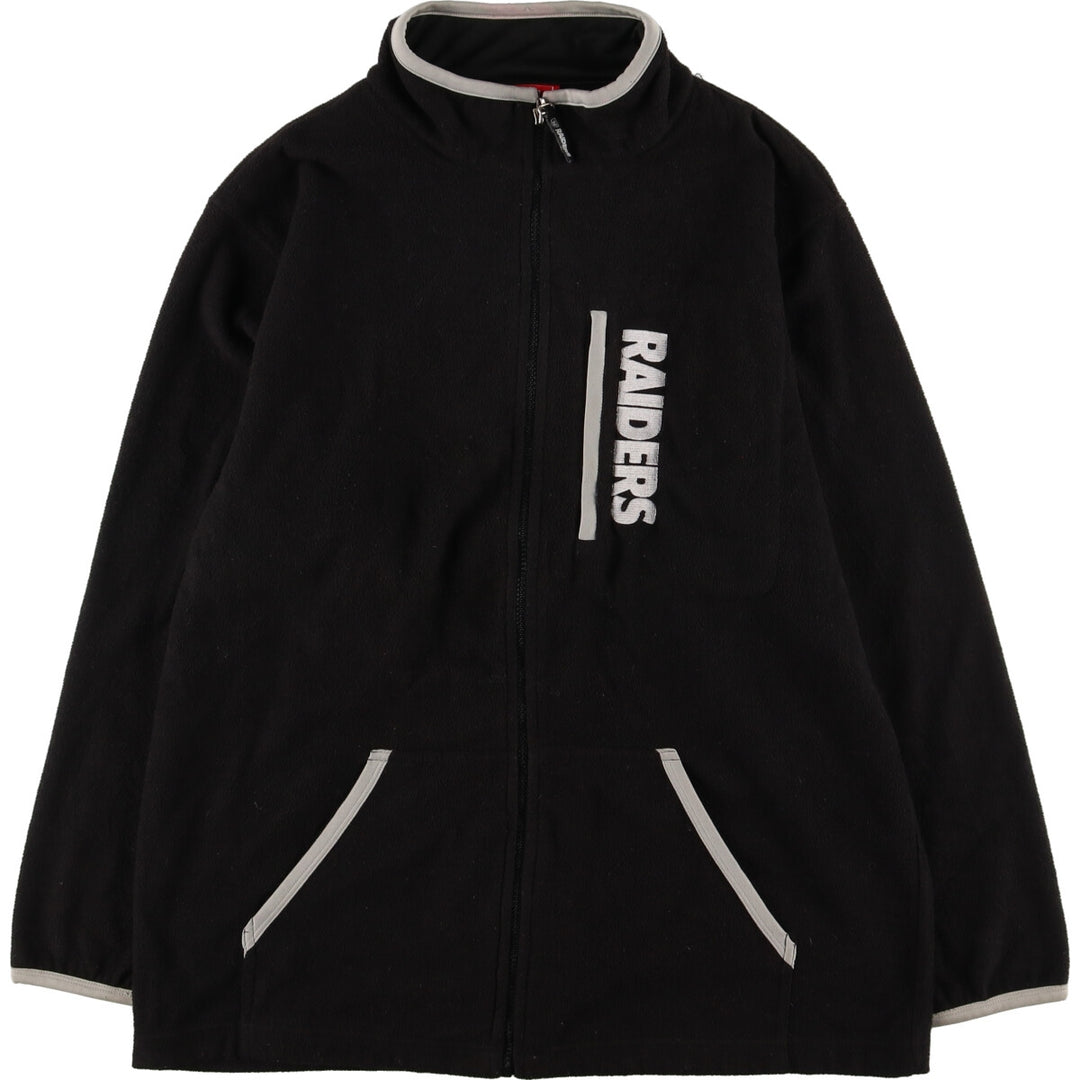 NFL LAS VEGAS RAIDERS Fleece Jacket Men's L /eaa387581