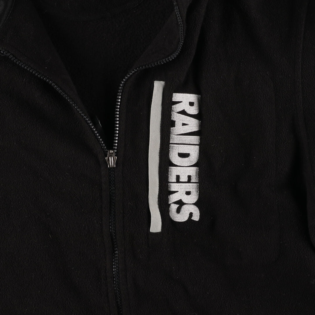 NFL LAS VEGAS RAIDERS Fleece Jacket Men's L /eaa387581