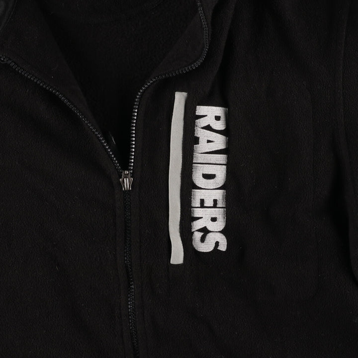 NFL LAS VEGAS RAIDERS Fleece Jacket Men's L /eaa387581