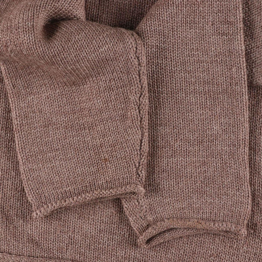 90'S J.Crew roll neck turtleneck wool knit sweater men's XL vintage /eaa387768