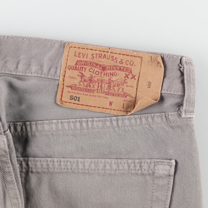 90'S Levi's 501 Jeans Straight Denim Pants Made in USA Men's W33 Vintage /eaa387923