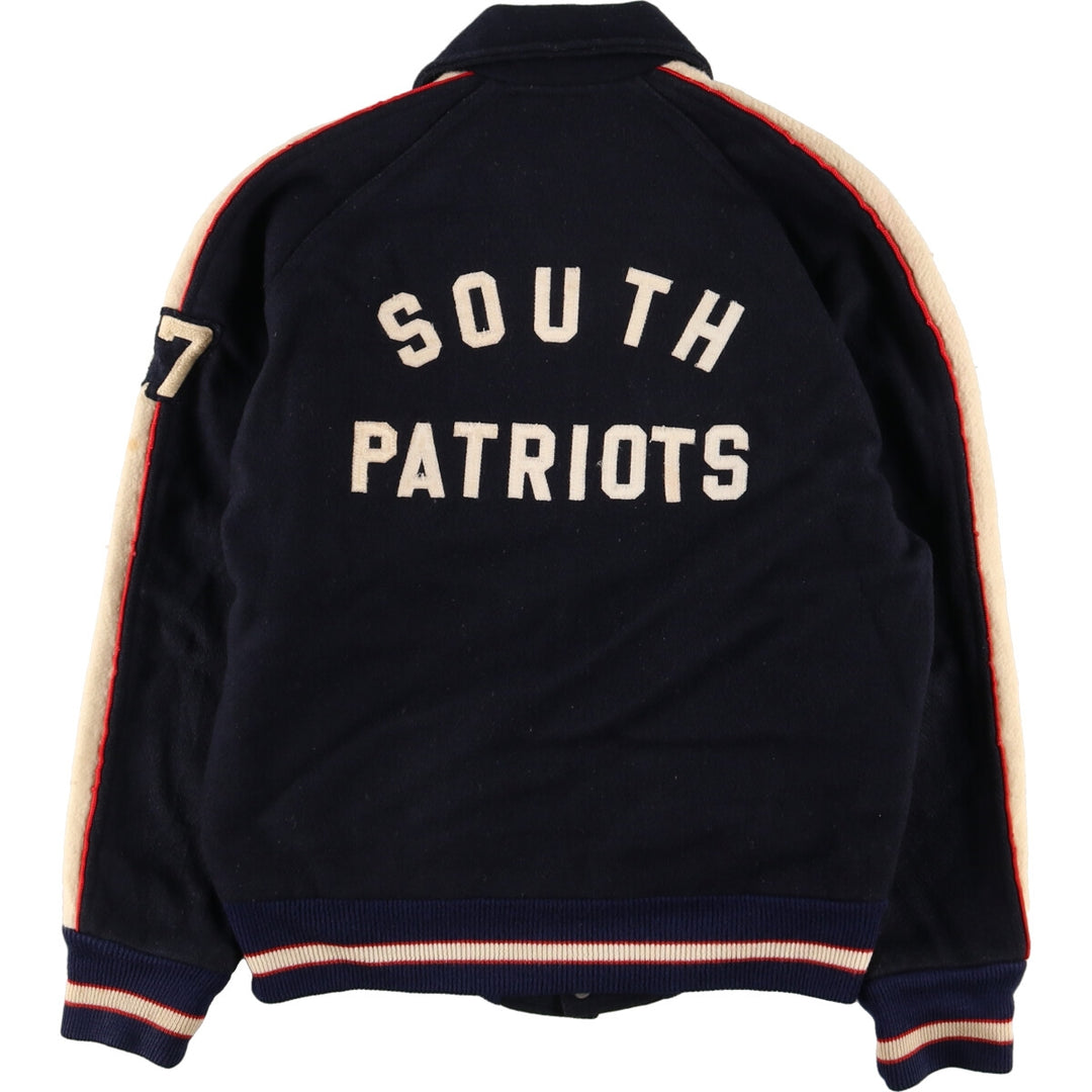 80's Zide's wool varsity jacket with collar and badge, award jacket, made in USA, men's S /eaa388523