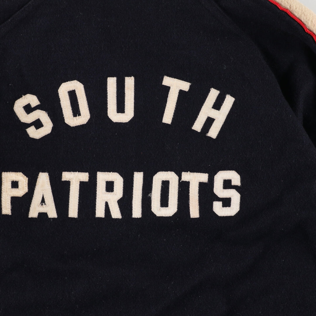 80's Zide's wool varsity jacket with collar and badge, award jacket, made in USA, men's S /eaa388523