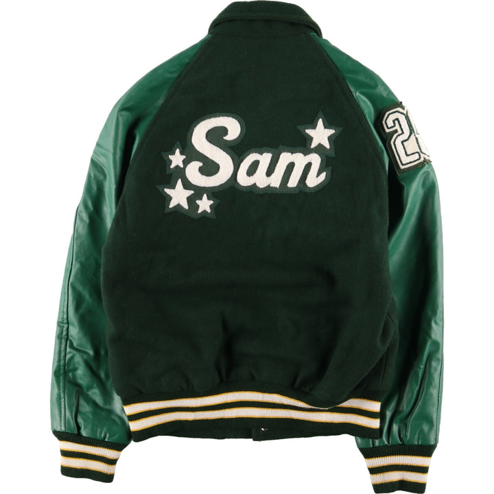 BALFOUR Sleeve Patch Leather Wool Stadium Jacket Award Jacket Varsity Jacket Men's XS /eaa388532