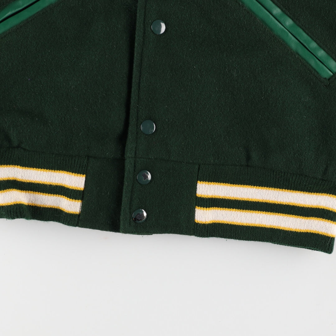 BALFOUR Sleeve Patch Leather Wool Stadium Jacket Award Jacket Varsity Jacket Men's XS /eaa388532