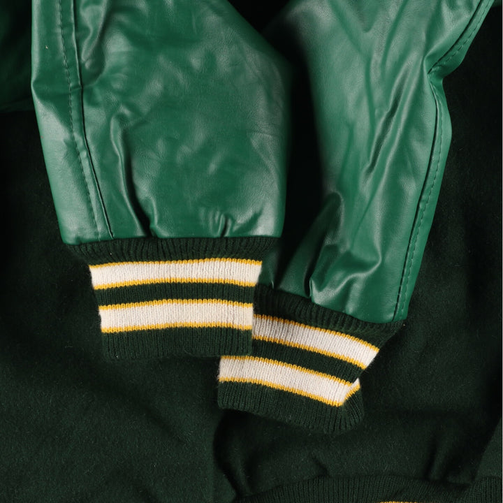 BALFOUR Sleeve Patch Leather Wool Stadium Jacket Award Jacket Varsity Jacket Men's XS /eaa388532