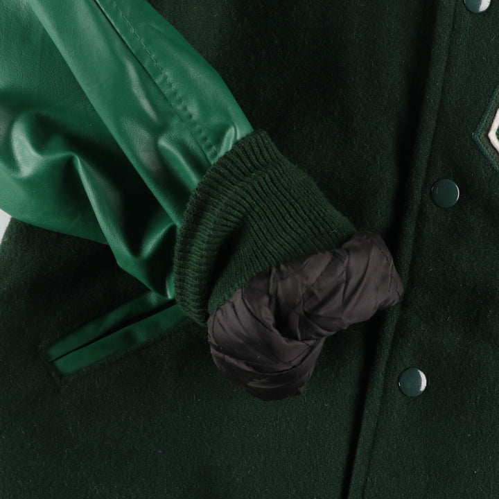 BALFOUR Sleeve Patch Leather Wool Stadium Jacket Award Jacket Varsity Jacket Men's XS /eaa388532