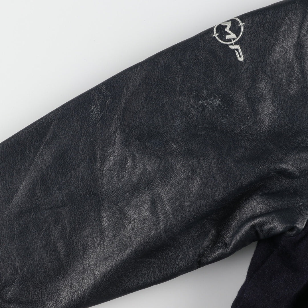 Concord CONCORD Leather Sleeve Wool Varsity Jacket Award Jacket Varsity Jacket Made in Canada Men's L /eaa388535