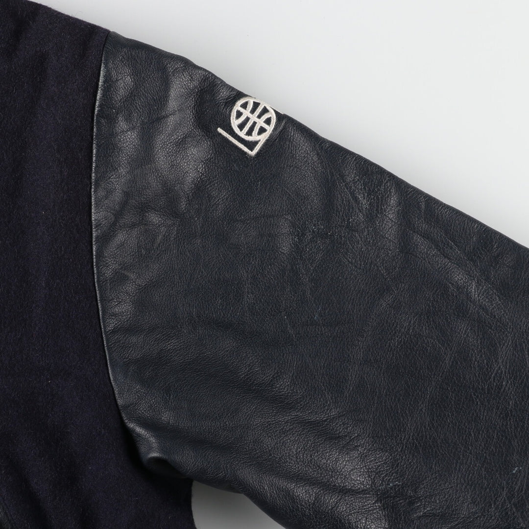 Concord CONCORD Leather Sleeve Wool Varsity Jacket Award Jacket Varsity Jacket Made in Canada Men's L /eaa388535