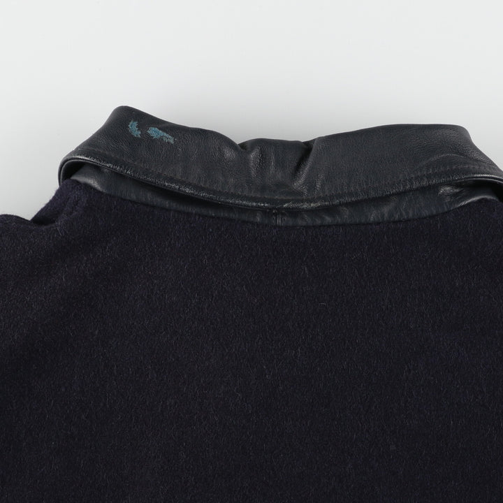 Concord CONCORD Leather Sleeve Wool Varsity Jacket Award Jacket Varsity Jacket Made in Canada Men's L /eaa388535