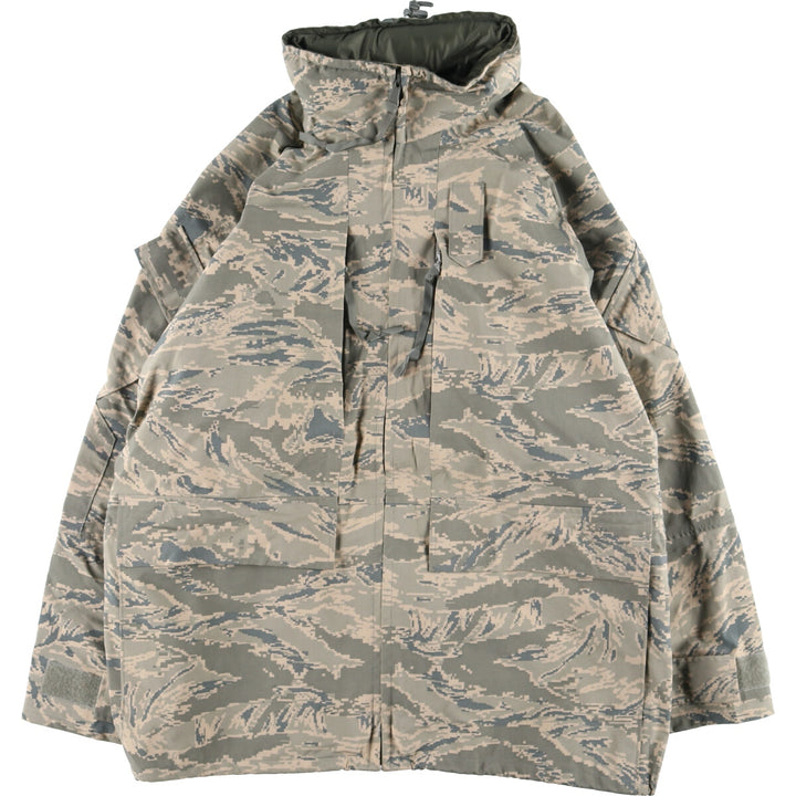 2009 US military genuine ECWCS 2nd GEN ABU digital tiger camo military Gore-Tex parka made in USA LARGE LONG men's L /eaa388608