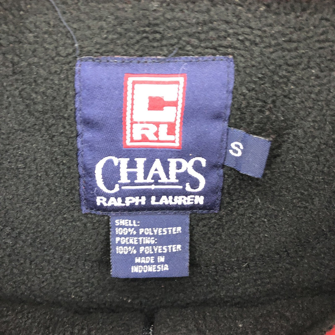 90'S Ralph Lauren CHAPS fleece jacket, men's S, vintage / eaa388717