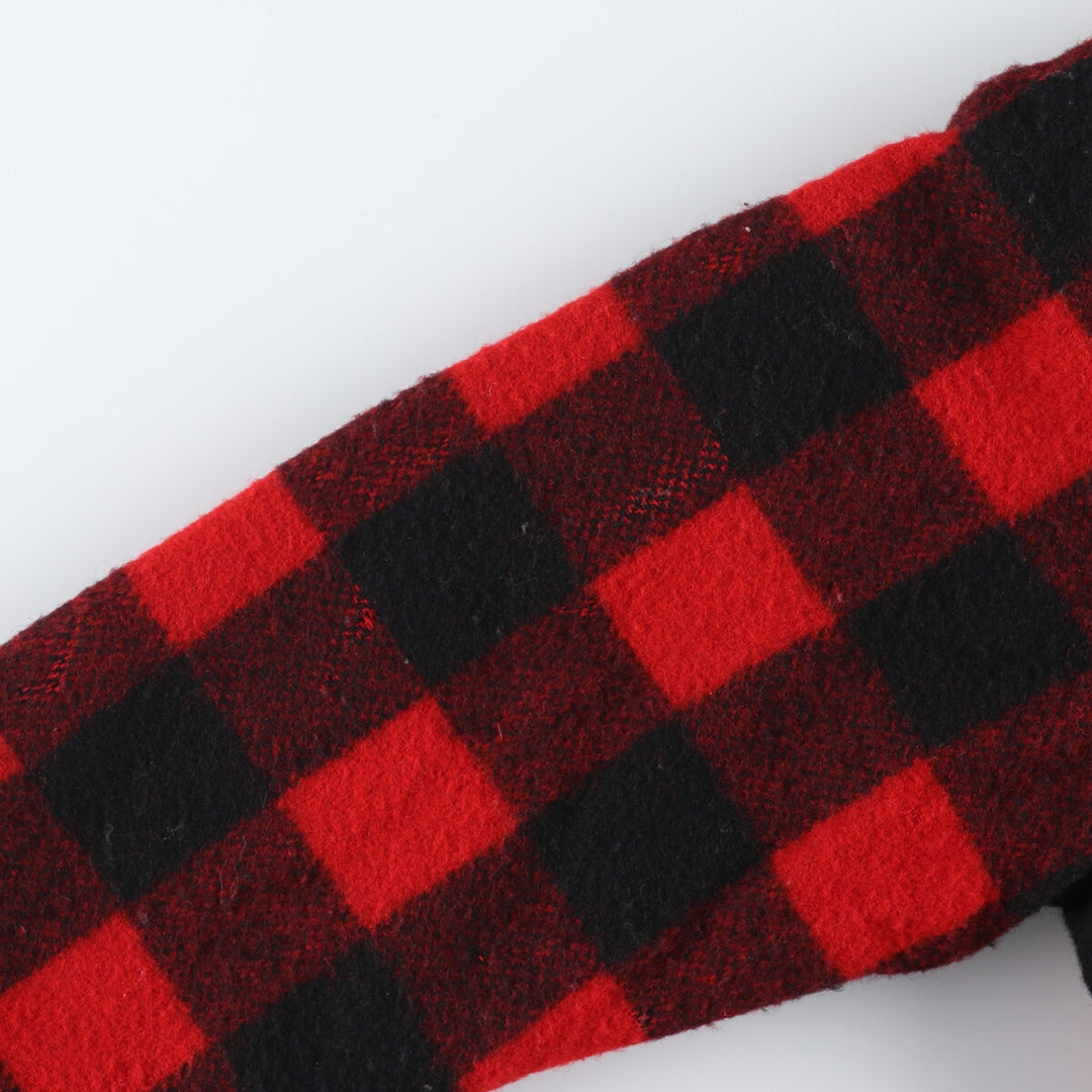 Ralph Lauren RALPH LAUREN Buffalo Check Pullover Wool Jacket Men's M /eaa388743