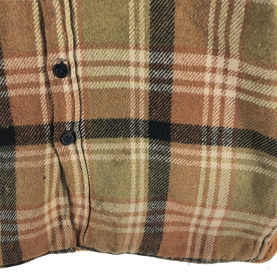 ~70'S Brewster Check Pattern Wool CPO Jacket Men's S Size Vintage /eaa388751