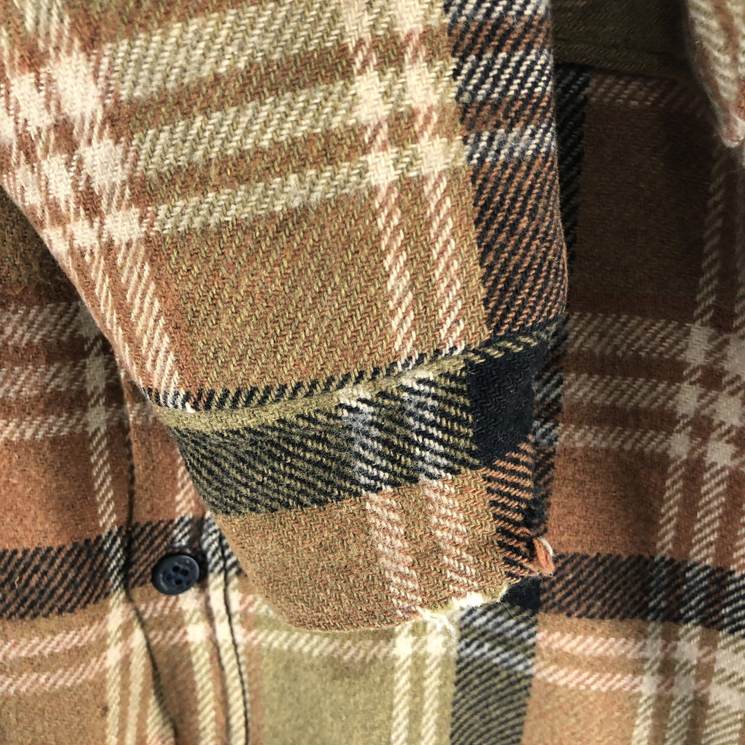 ~70'S Brewster Check Pattern Wool CPO Jacket Men's S Size Vintage /eaa388751