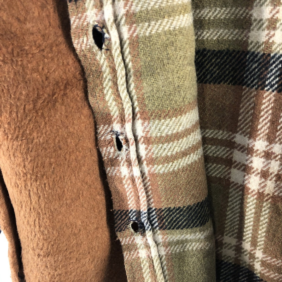 ~70'S Brewster Check Pattern Wool CPO Jacket Men's S Size Vintage /eaa388751