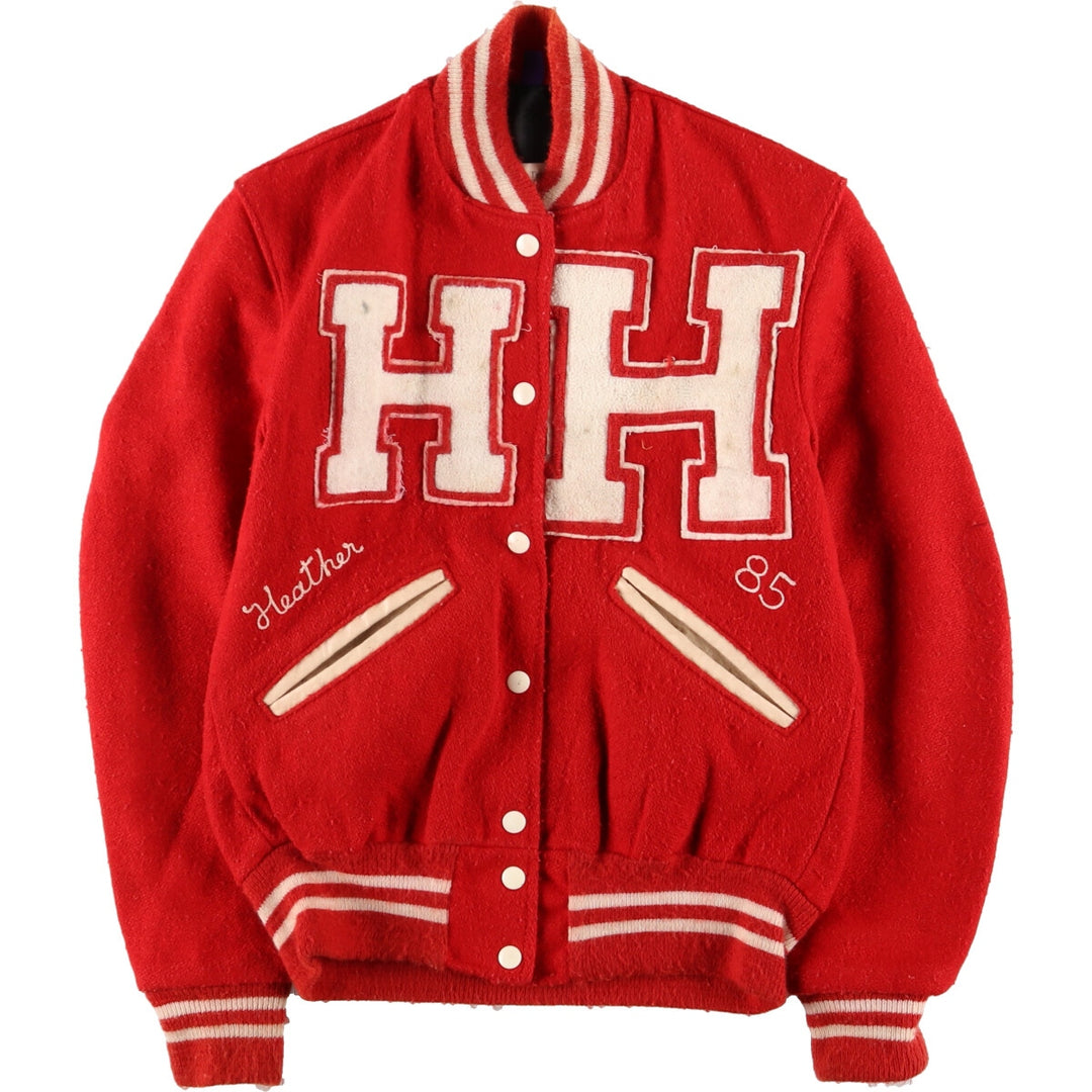 80'S Wool Stadium Jacket Award Jacket Varsity Jacket Women's M Vintage /eaa388786