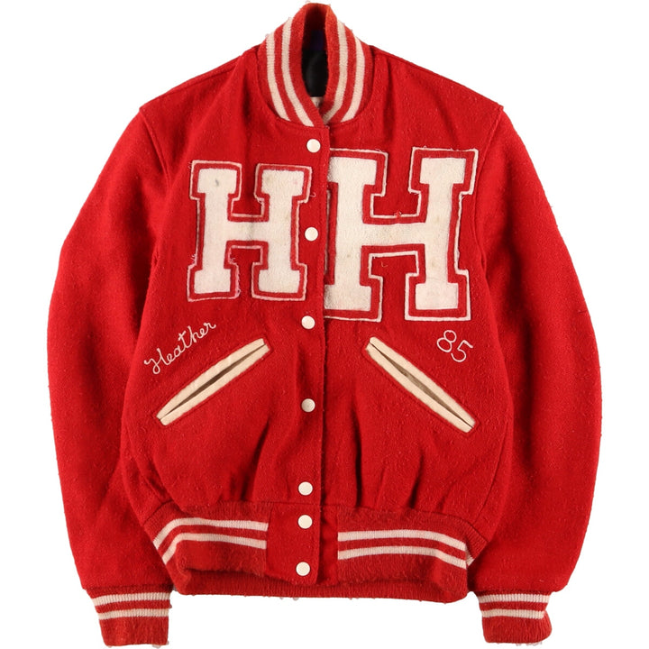 80'S Wool Stadium Jacket Award Jacket Varsity Jacket Women's M Vintage /eaa388786
