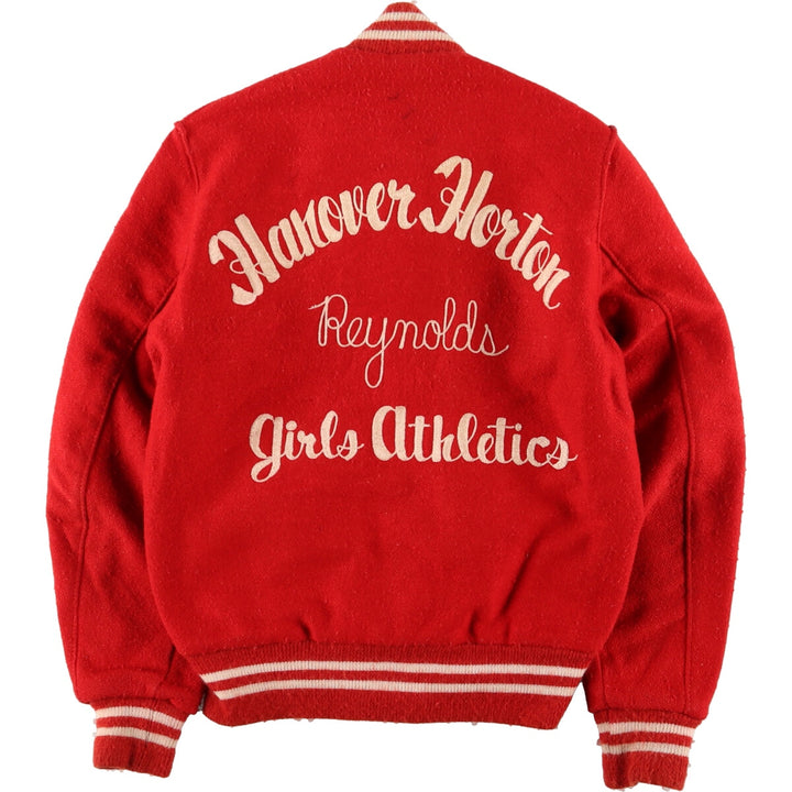 80'S Wool Stadium Jacket Award Jacket Varsity Jacket Women's M Vintage /eaa388786