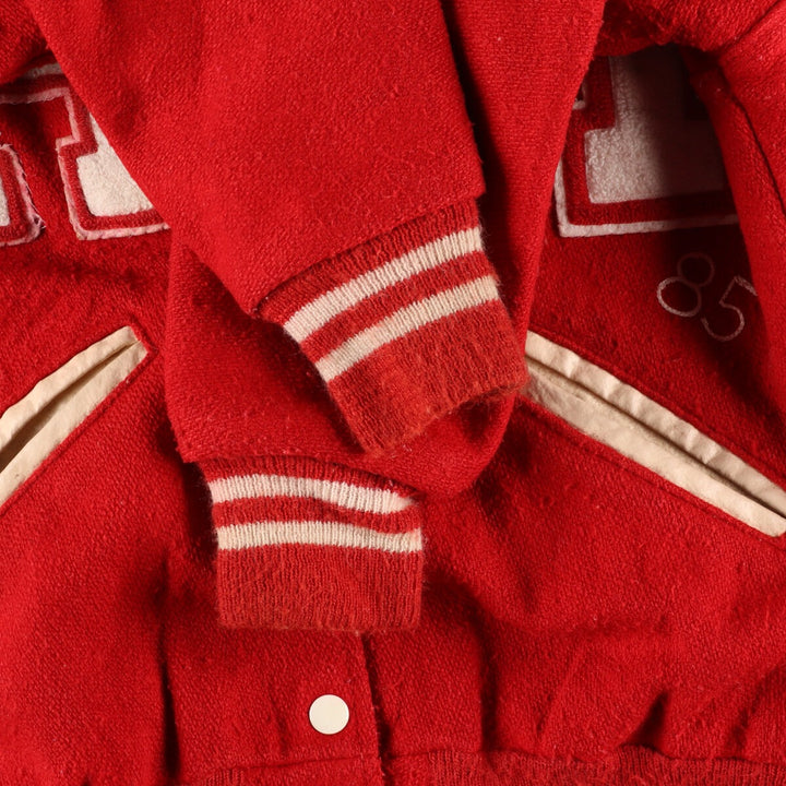 80'S Wool Stadium Jacket Award Jacket Varsity Jacket Women's M Vintage /eaa388786