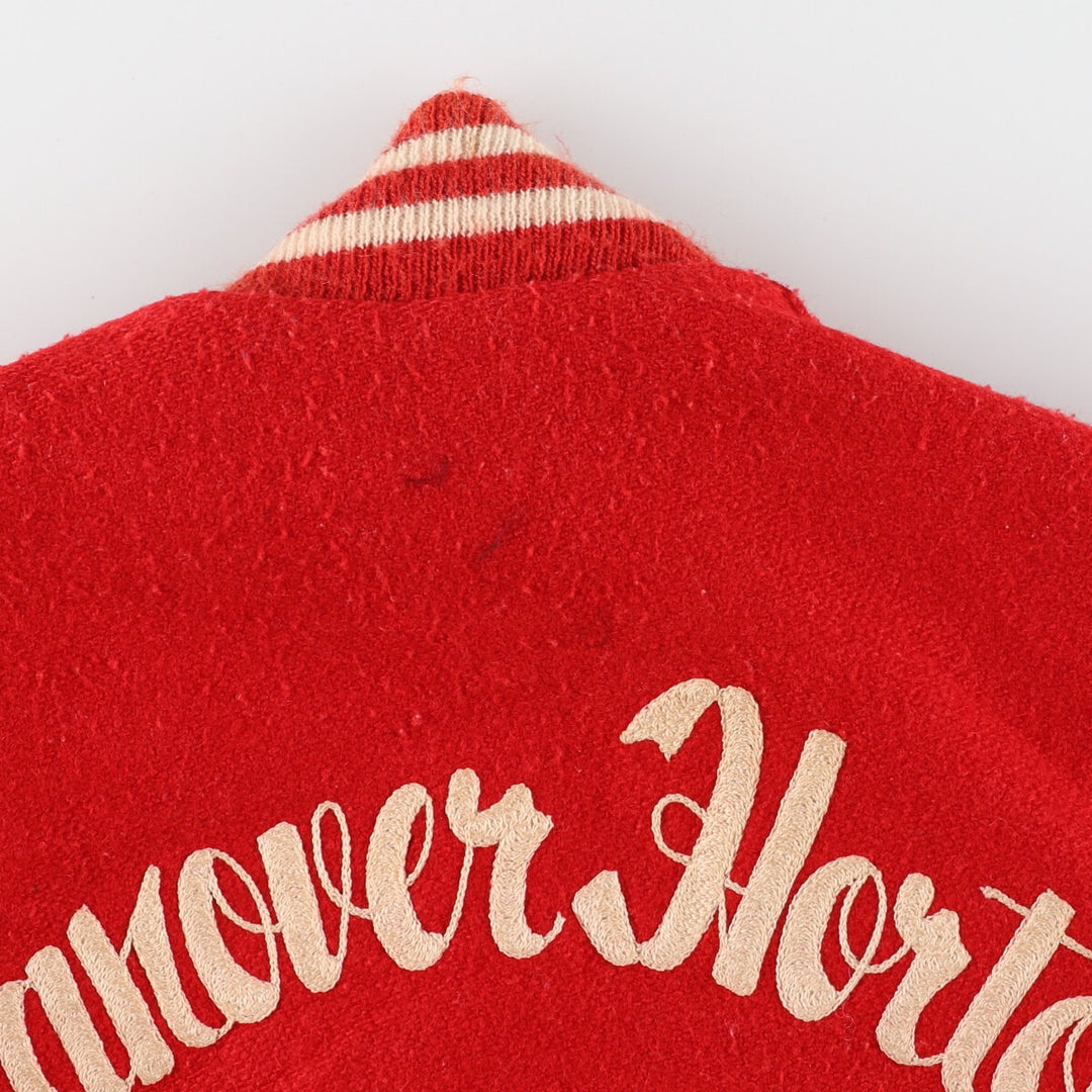 80'S Wool Stadium Jacket Award Jacket Varsity Jacket Women's M Vintage /eaa388786