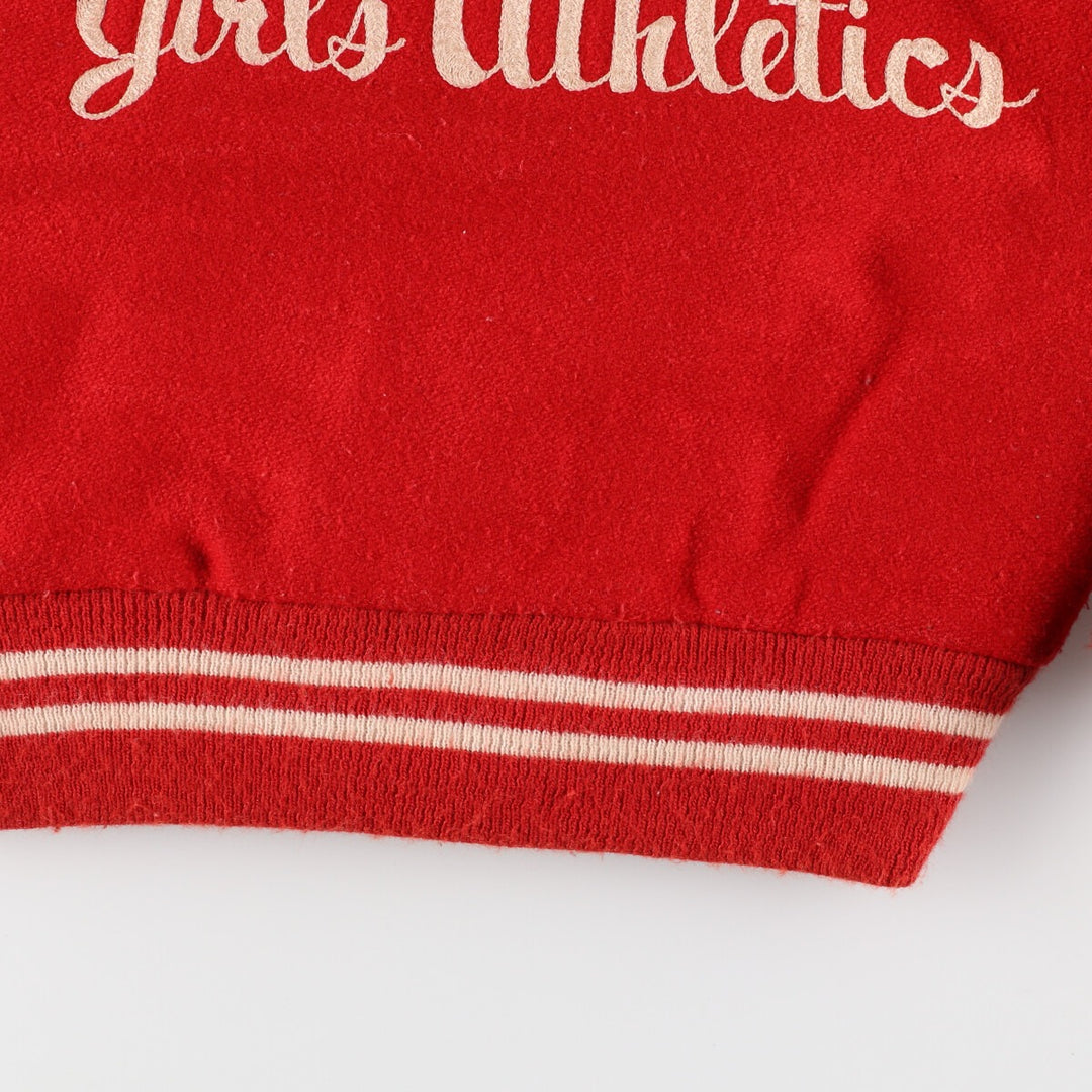 80'S Wool Stadium Jacket Award Jacket Varsity Jacket Women's M Vintage /eaa388786