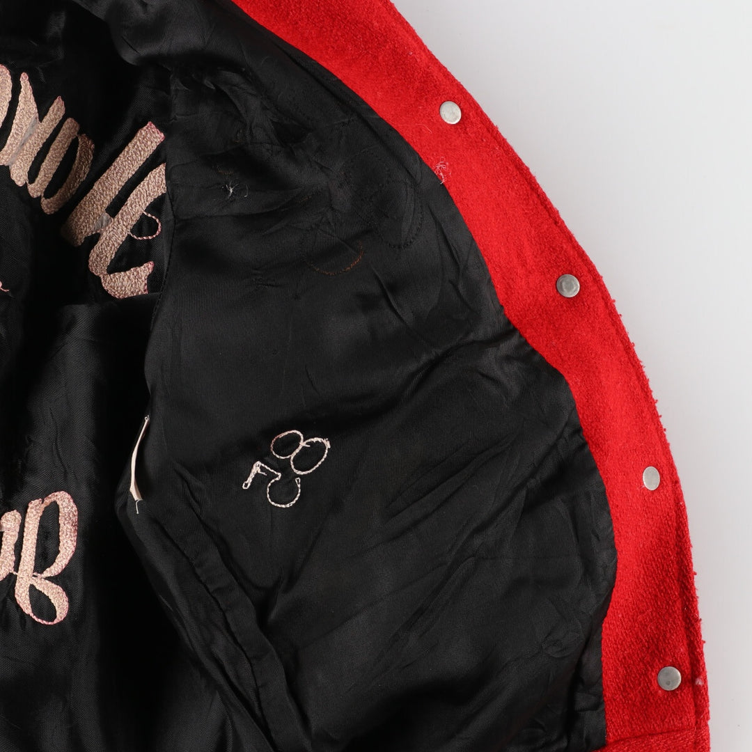 80'S Wool Stadium Jacket Award Jacket Varsity Jacket Women's M Vintage /eaa388786
