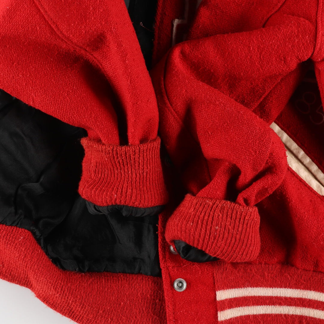 80'S Wool Stadium Jacket Award Jacket Varsity Jacket Women's M Vintage /eaa388786