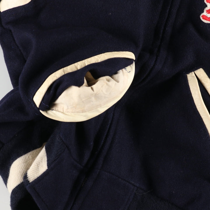 ~80'S KAYE BROS Wool Stadium Jacket Award Jacket Varsity Jacket Men's M Vintage /eaa388787