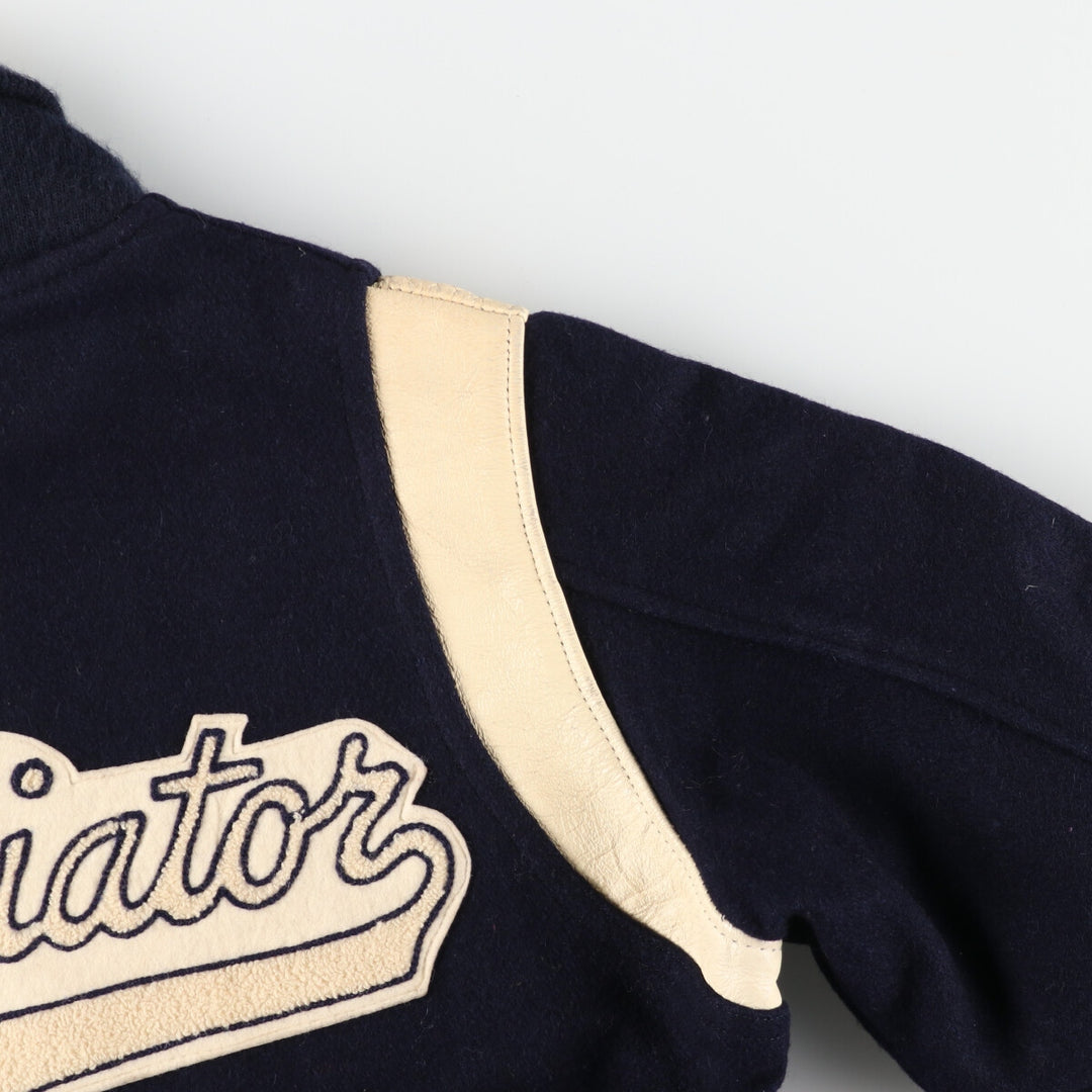 ~80'S KAYE BROS Wool Stadium Jacket Award Jacket Varsity Jacket Men's M Vintage /eaa388787