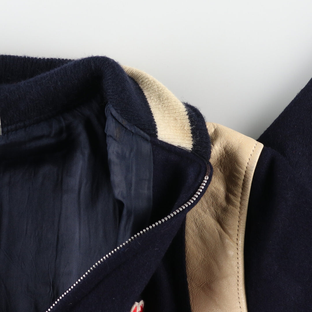 ~80'S KAYE BROS Wool Stadium Jacket Award Jacket Varsity Jacket Men's M Vintage /eaa388787